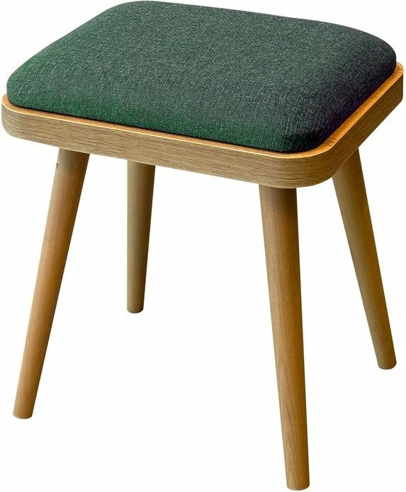 Set tavoline me karrige, zgjatshme, 6 pjesë, Skye Decor, Vina Mini 06 1070, ngjyrë lis, e gjelbër