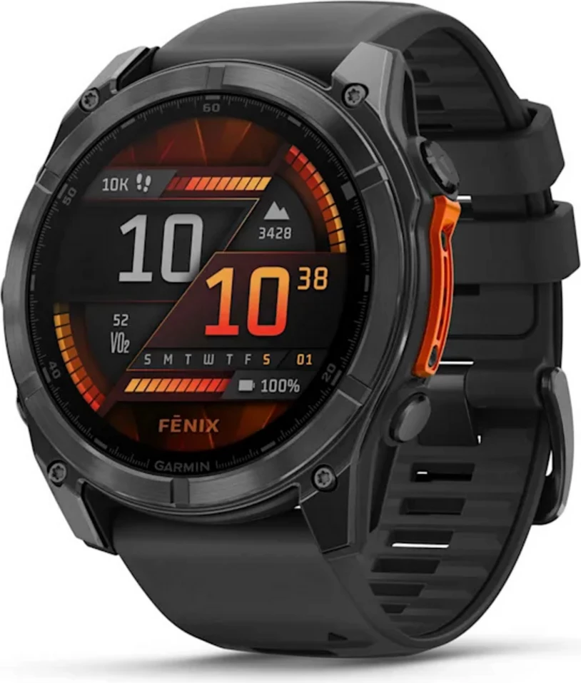 Smartwatch Garmin 010-02905-00 GPS, monitorim rrahjeve të zemrës, aktivitete sportive, madhësi standarde, zi