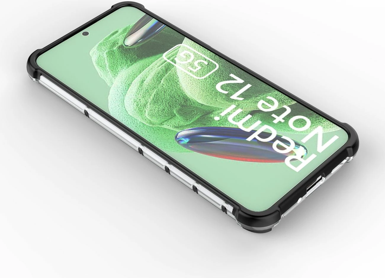 Mbështjellës Hurtel Honeycomb për Xiaomi Redmi Note 12 5G / Poco X5 5G, i kaltër