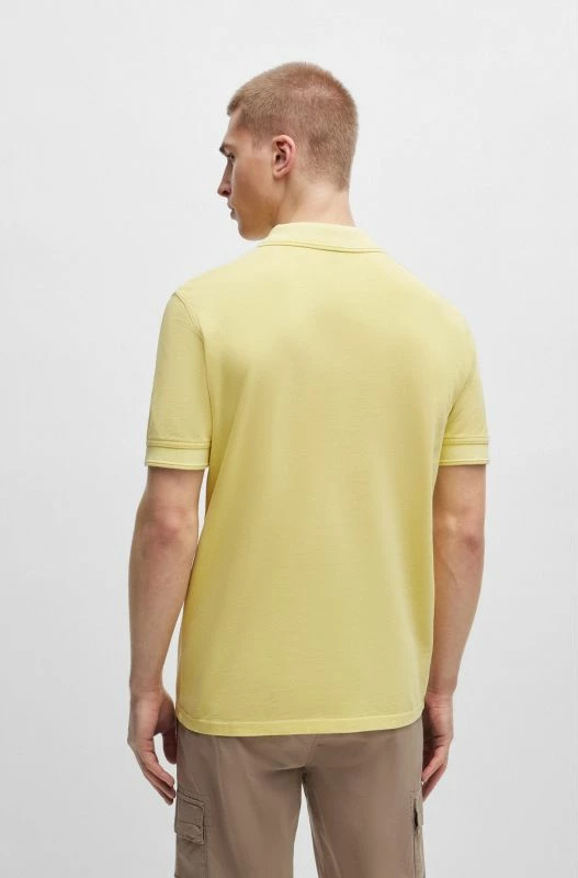 Maicë polo Boss meshkuj, e verdhë