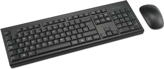 Set tastierë dhe maus wireless Kensington KM150 EQ, UK QWERTY, i zi