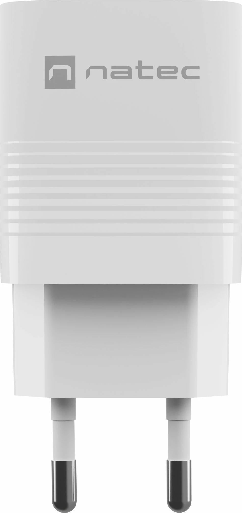 Karikues GaN Natec Ribera NUC-2140 30W 1x USB-A 1x USB-C, i bardhë