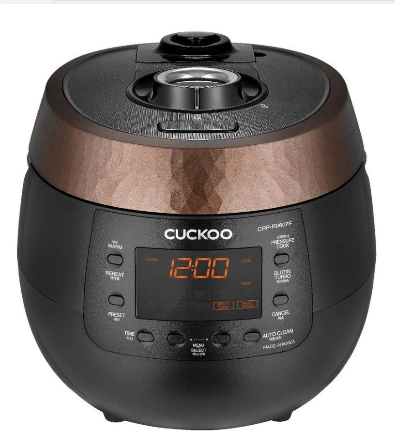 Reiskocher Cuckoo CRP-R0607F, 1.08L, digjital, zi/kafe