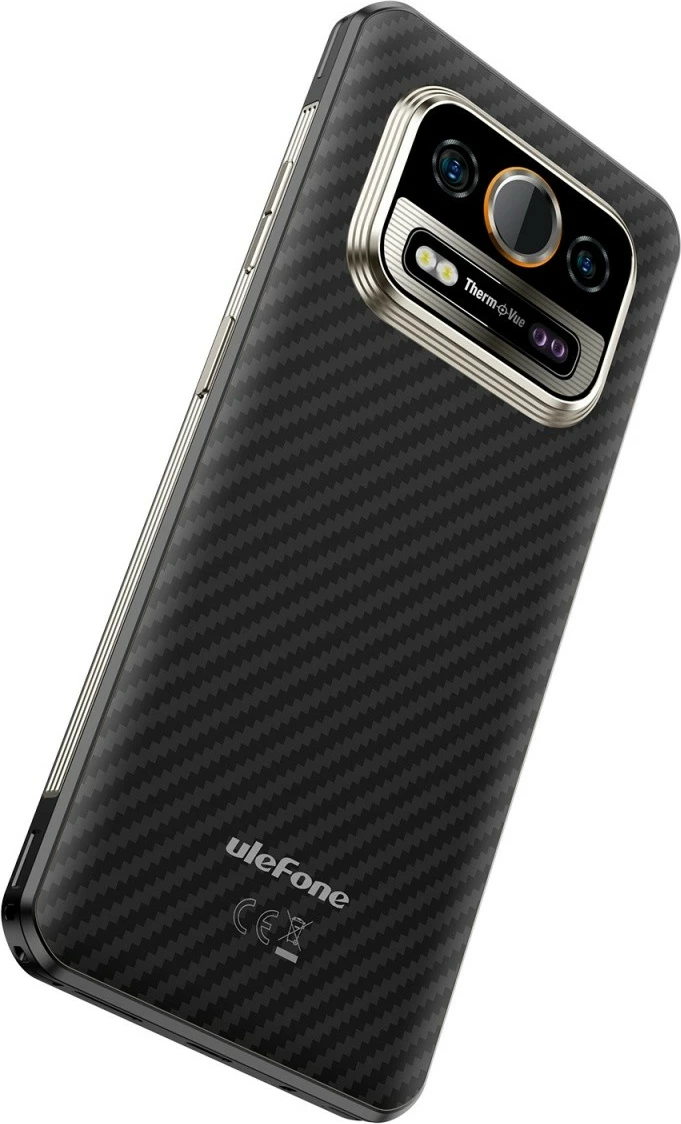 Celular Ulefone Armor 25T 4G, 6/256GB, IP69K, Thermal Vision, Frost Black