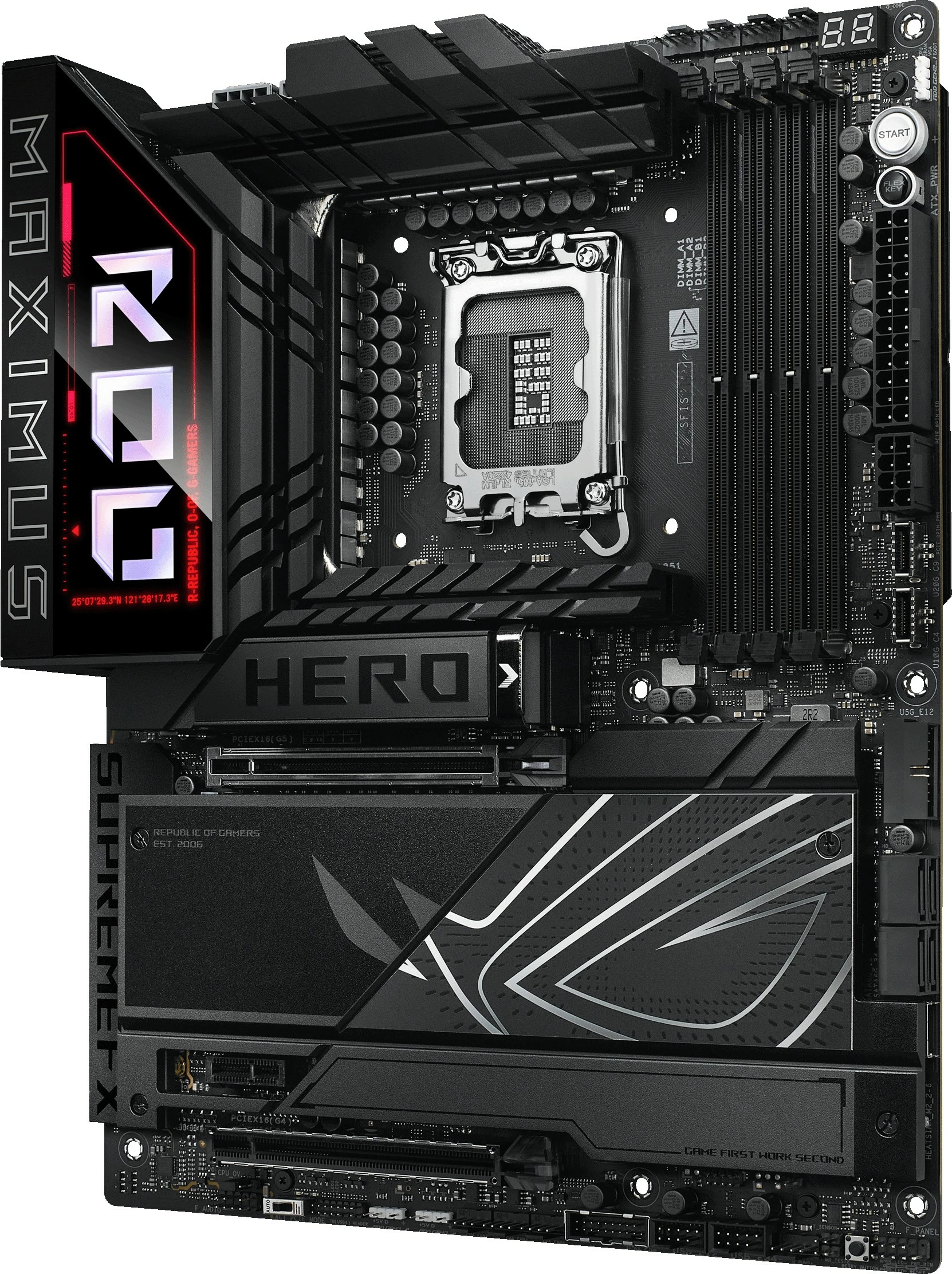 Pllakë amë ASUS ROG MAXIMUS Z890 HERO, Intel, LGA 1851, DDR5, 192 GB