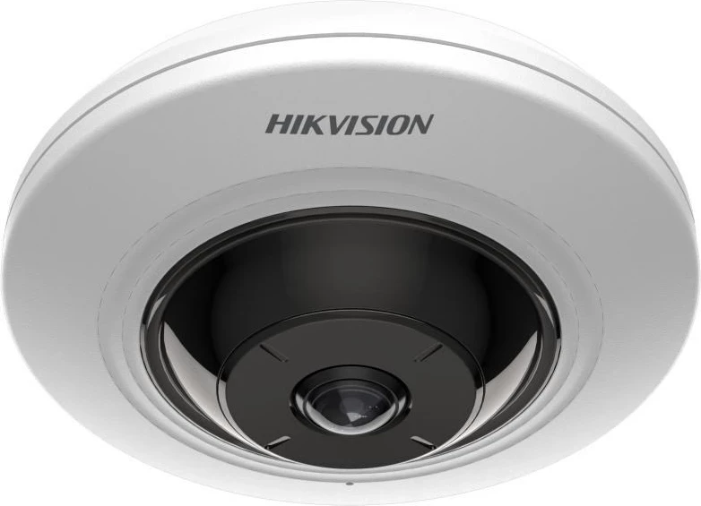 Kamerë sigurie dome Hikvision DS-2CD2955G0-ISU, IP, 2560x1920, 1.05mm, e bardhë