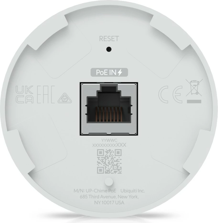 Chime smart Ubiquiti UVC-G4 Doorbell Pro PoE, gri, i bardhë