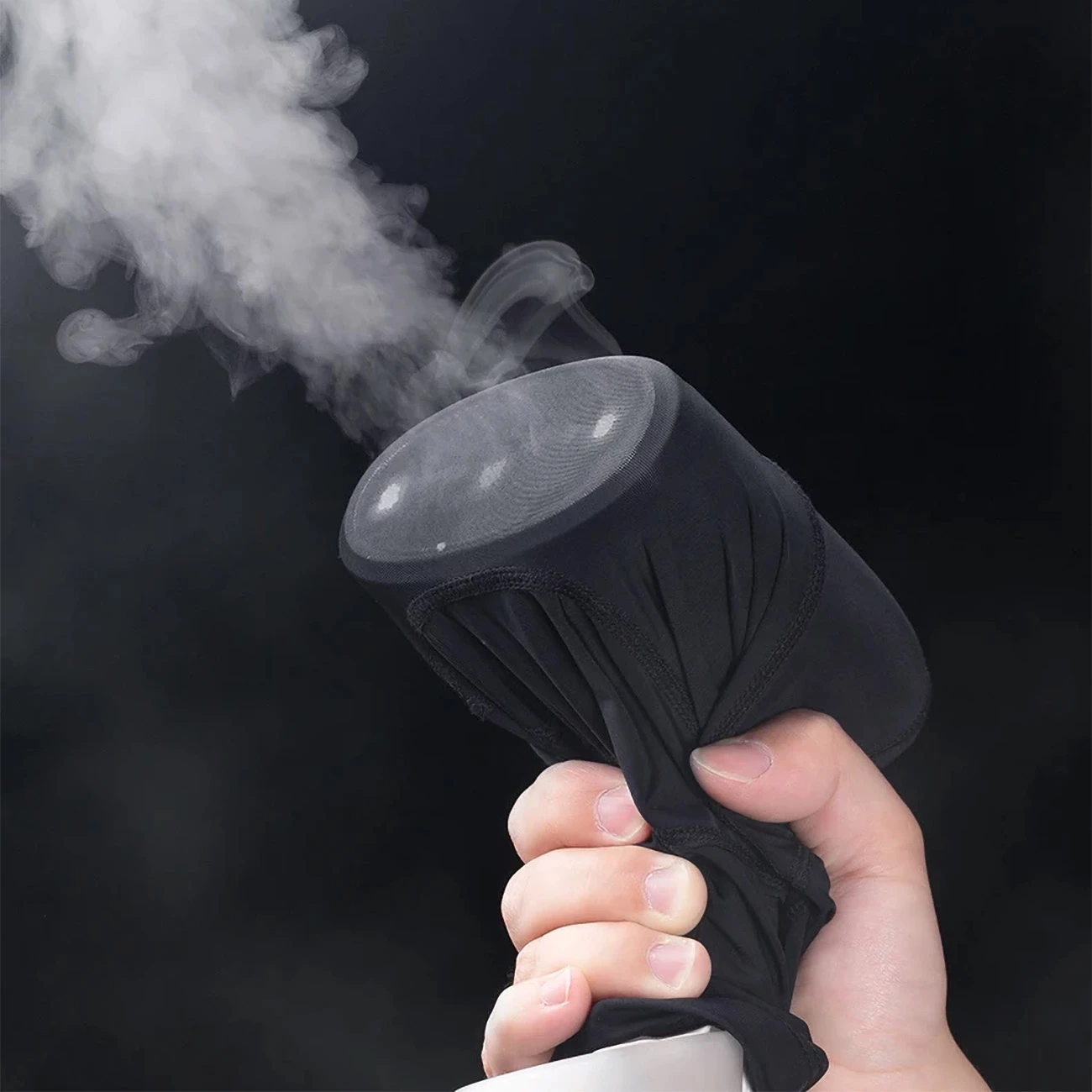 Kapelë çiklizmi Rockbros YPP037 me prerje për syze, e zezë