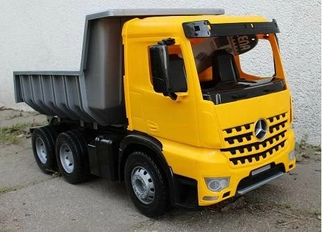 Kamion lodër Lena Mercedes AROCS, 63 cm, Argjend/Verë
