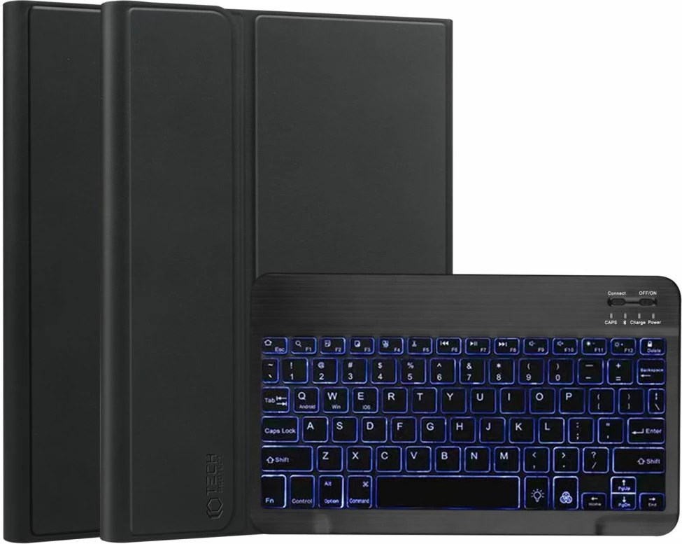 Mbështjellës me tastierë Tech-Protect SC Pen për Lenovo Tab P12 12.7", i zi