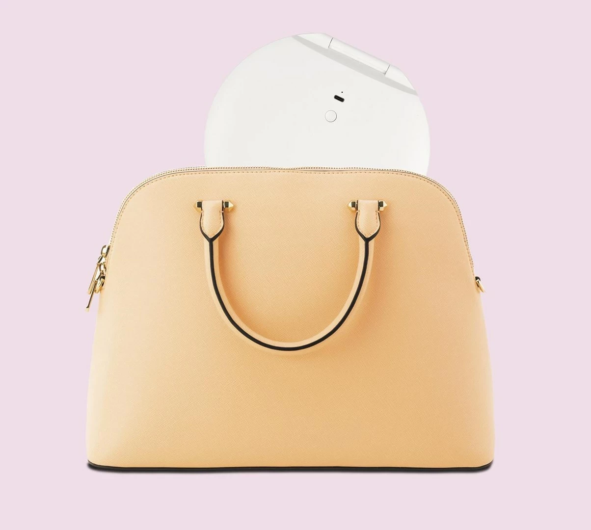 Pasqyrë make-up Girmi BE03, e bardhë