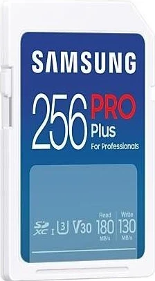 Kartelë SD Samsung PRO Plus SDXC 256GB me lexues