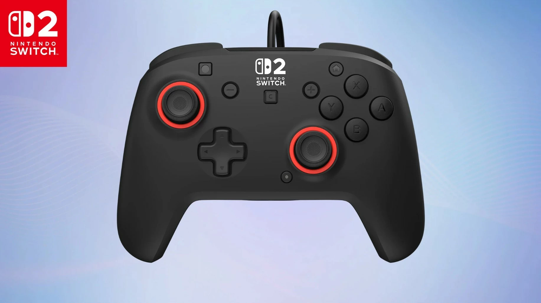 Kontroller lojërash Turtle Beach Rematch për Nintendo Switch 2, me kabllo USB 3 m, Hall-Effect, 3.5 mm, i zi