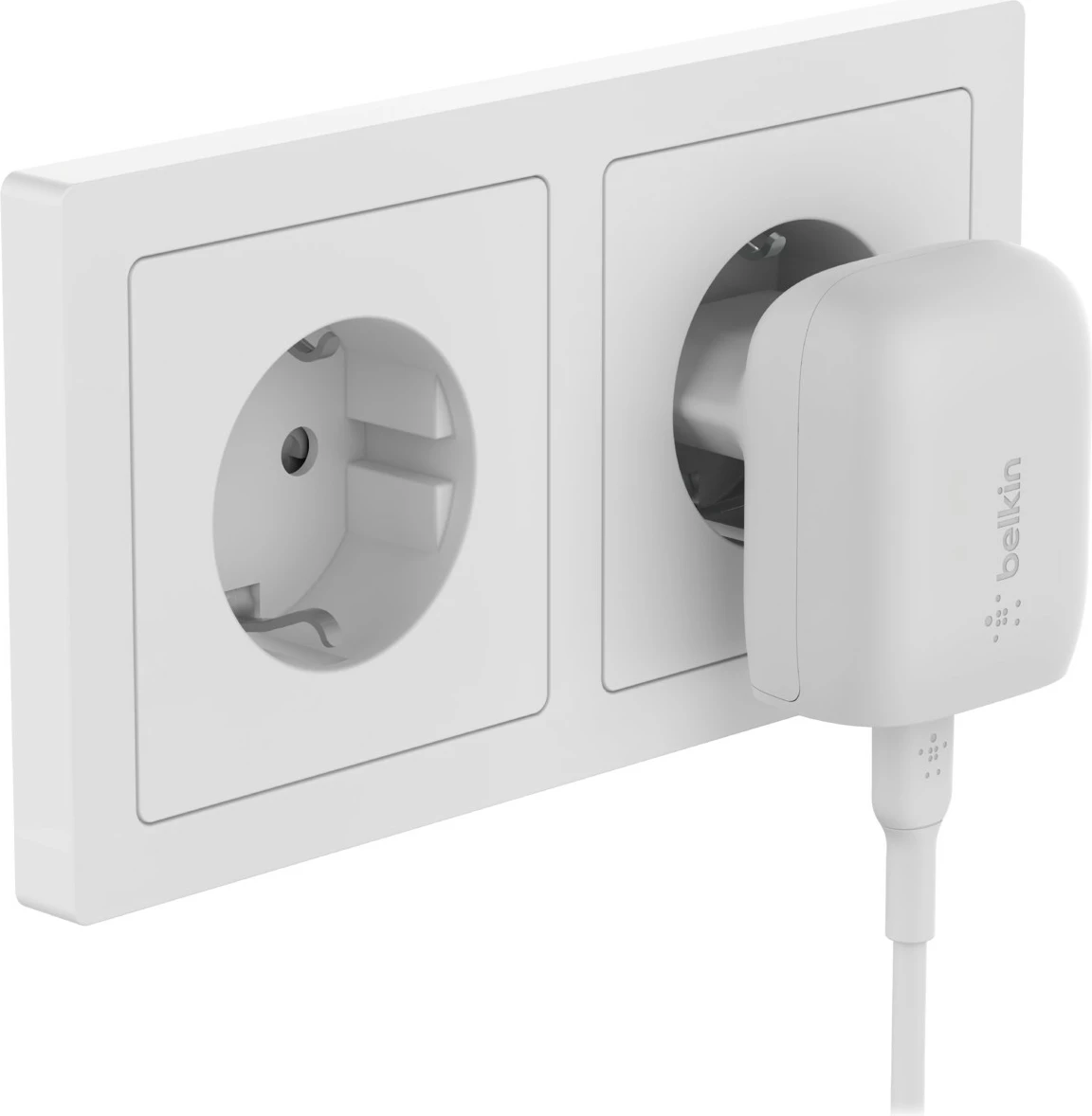 Karikues Belkin WCA006vf1MWH-B5, 1 m, 20 W, i bardhë