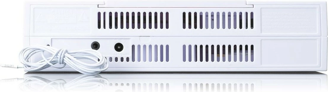 Radio Lenco KCR-190, Bluetooth, LCD ekran, 2 altoparlantë, e bardhë