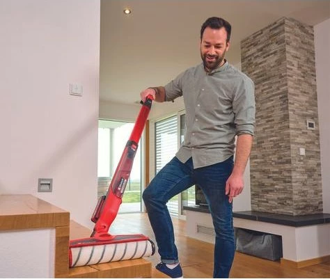 Pastrues dysheme pa kabllo Einhell CLEANEXXO, Power X-Change, 400ml, i kuq