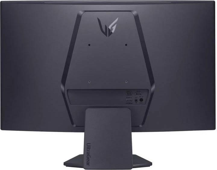 Monitor gaming LG UltraGear 27GS60QC-B 27" QHD 2560x1440 180Hz 1ms GtG i lakuar 1000R ngjyrë e zezë