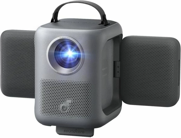 Projektor portativ Anker Soundcore Nebula P1i, 1080p Full HD, 380 ANSI, Google TV, gri
