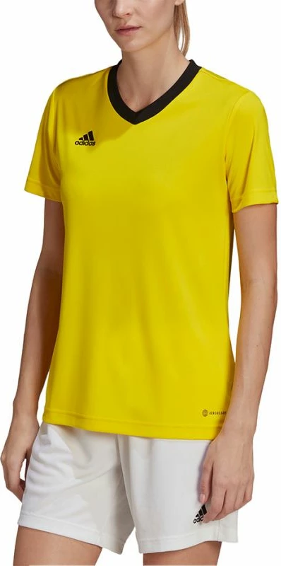 Maicë adidas për femra, e verdhë