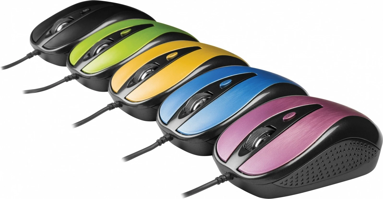 Maus me kabllo YENKEE QUITO YMS 1025BE, 4 butona, USB, Blu