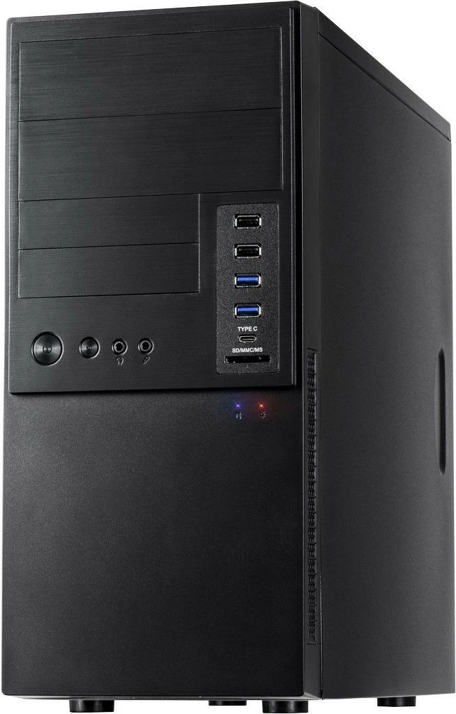 Kasë Inter-Tech IT-6865, Micro Tower, PC, e zezë