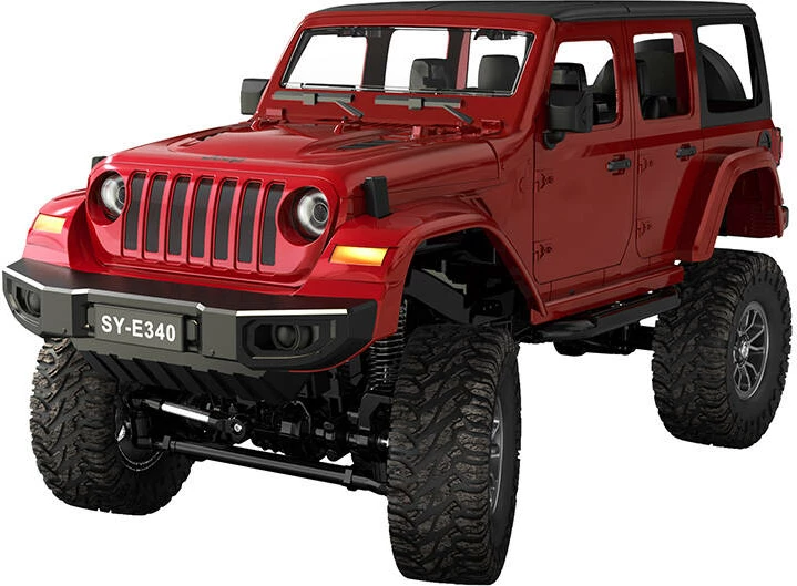Makine me telekomandë Double Eagle Jeep Crawler Pro E340-003, 1:14, e kuqe