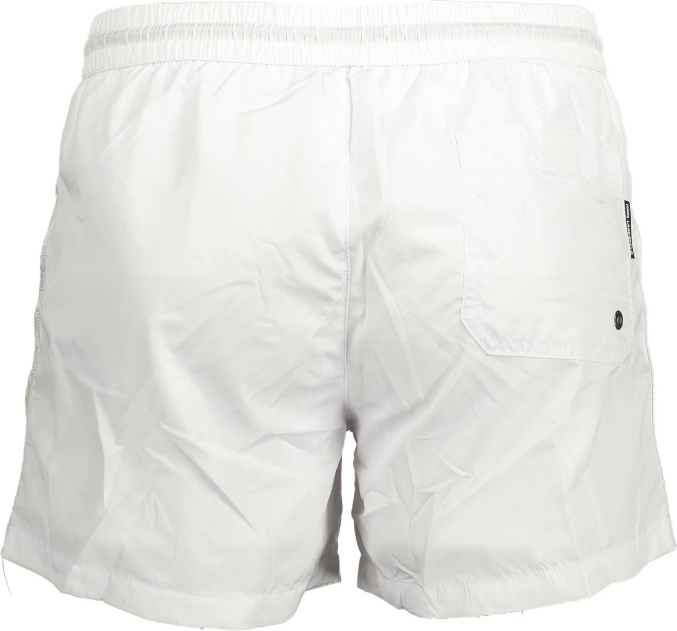 pantallona noti KARL LAGERFELD BEACHWEAR, për meshkuj, të bardha