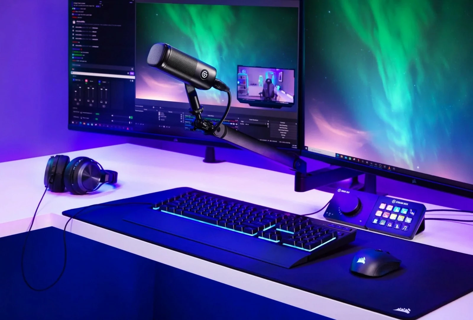 Mikrofon dinamik ELGATO Wave DX, XLR, i zi