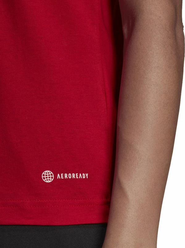 Maicë adidas për femra, e kuqe