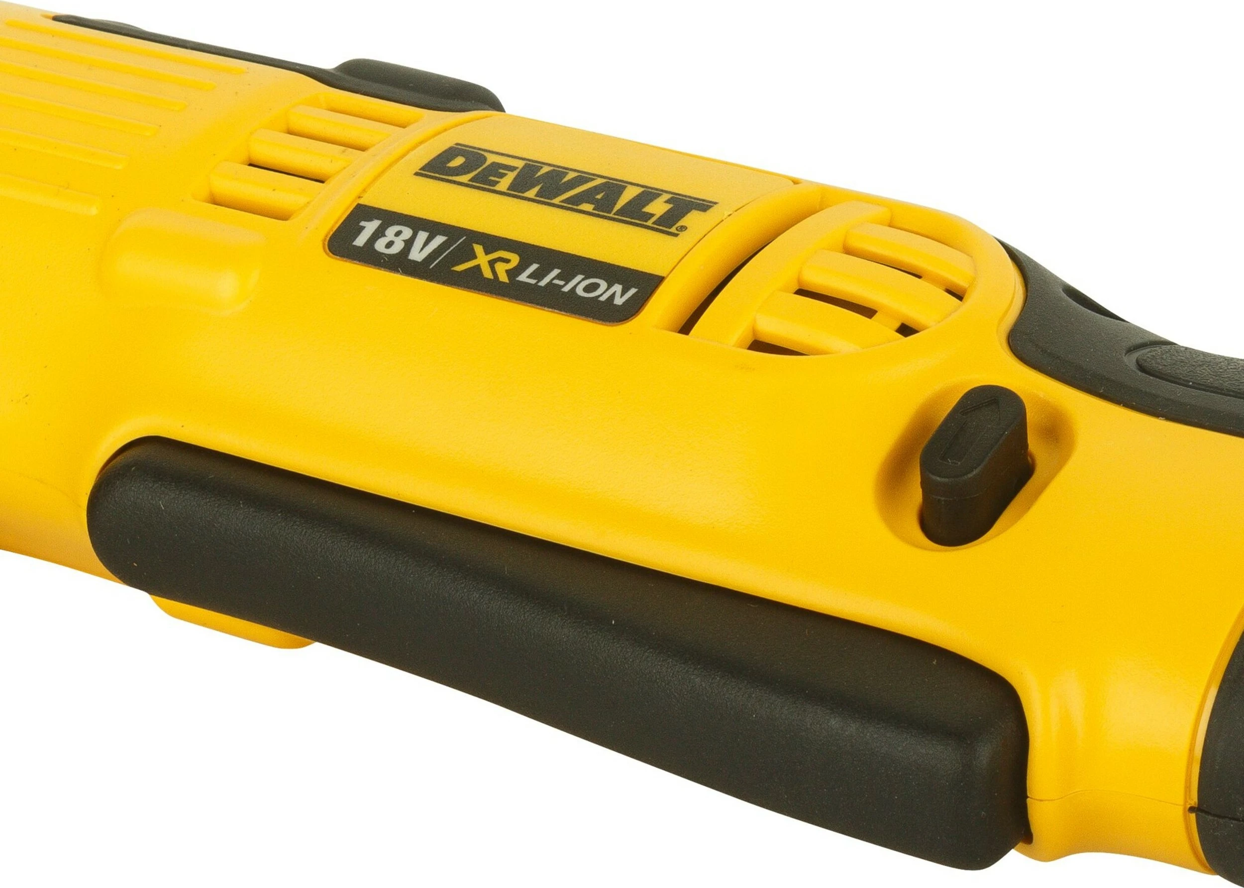 Makineri shpimi këndore DeWALT DCD740NT-XJ, 18V, 1.5Ah, pa çelës, zi/verdhe