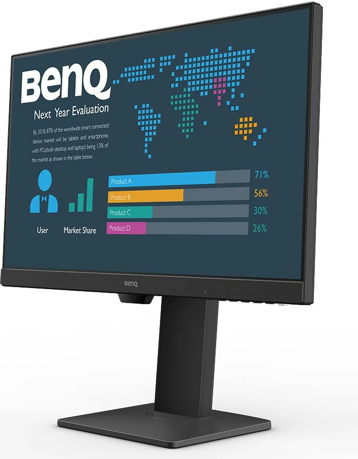 Monitor BenQ BL2486TC, 23.8", Full HD, i zi