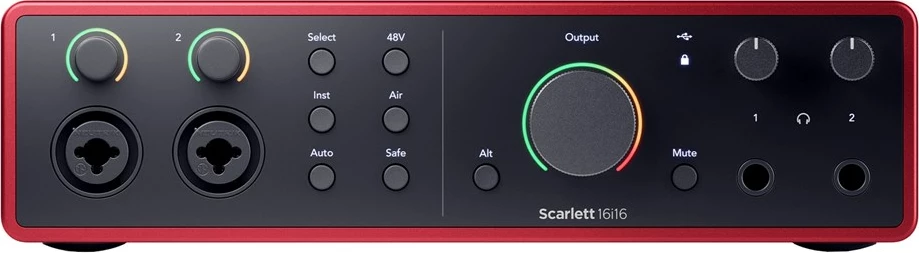 Audio interface Focusrite Scarlett 16/16 4th Gen, i zi
