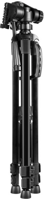 Tripod Puluz PU3096B me kokë 3D 360°, mbajtës telefoni, i zi, set