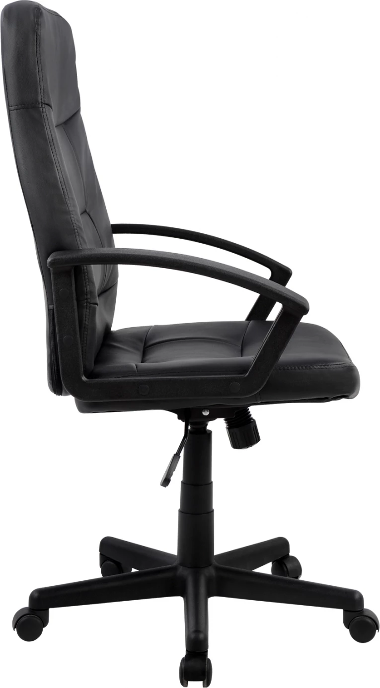 Karrige për zyre FH1033,  64x56x114 cm, e zezë