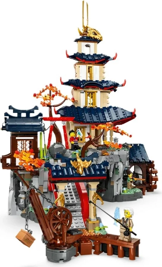 Set LEGO NINJAGO 71814, Tempulli i Turneut