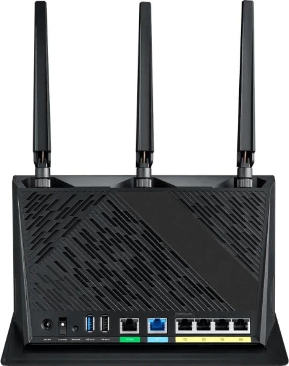 Ruter Wireless ASUS AX5700 RT-AX86U PRO, Gigabit Ethernet, Dual-band, 4G, Zi e Zezë dhe e Kuqe