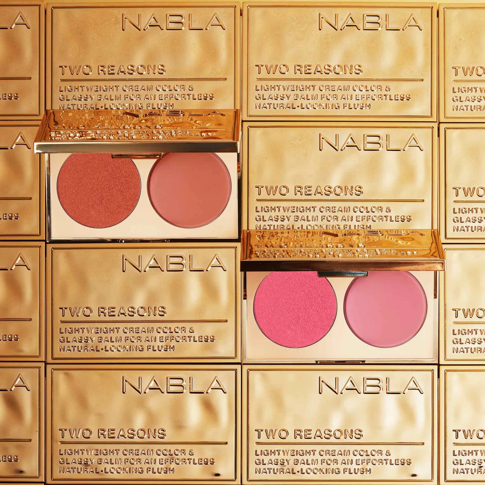 Cheek & Lip Tint Nabla Two Reasons™ - Shade: Sugar Rose