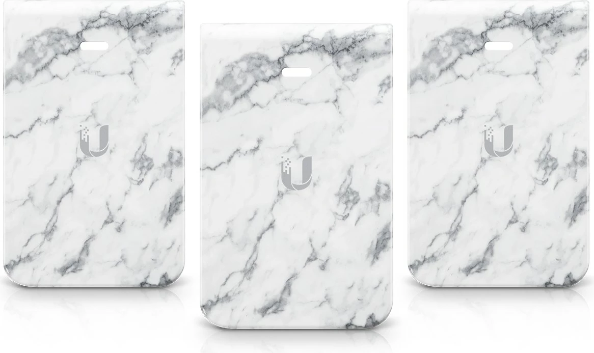 Mbështjellës Ubiquiti IW-HD-MB-3, UniFi In-Wall HD Access Point, ngjyrë mermeri, 3 copë