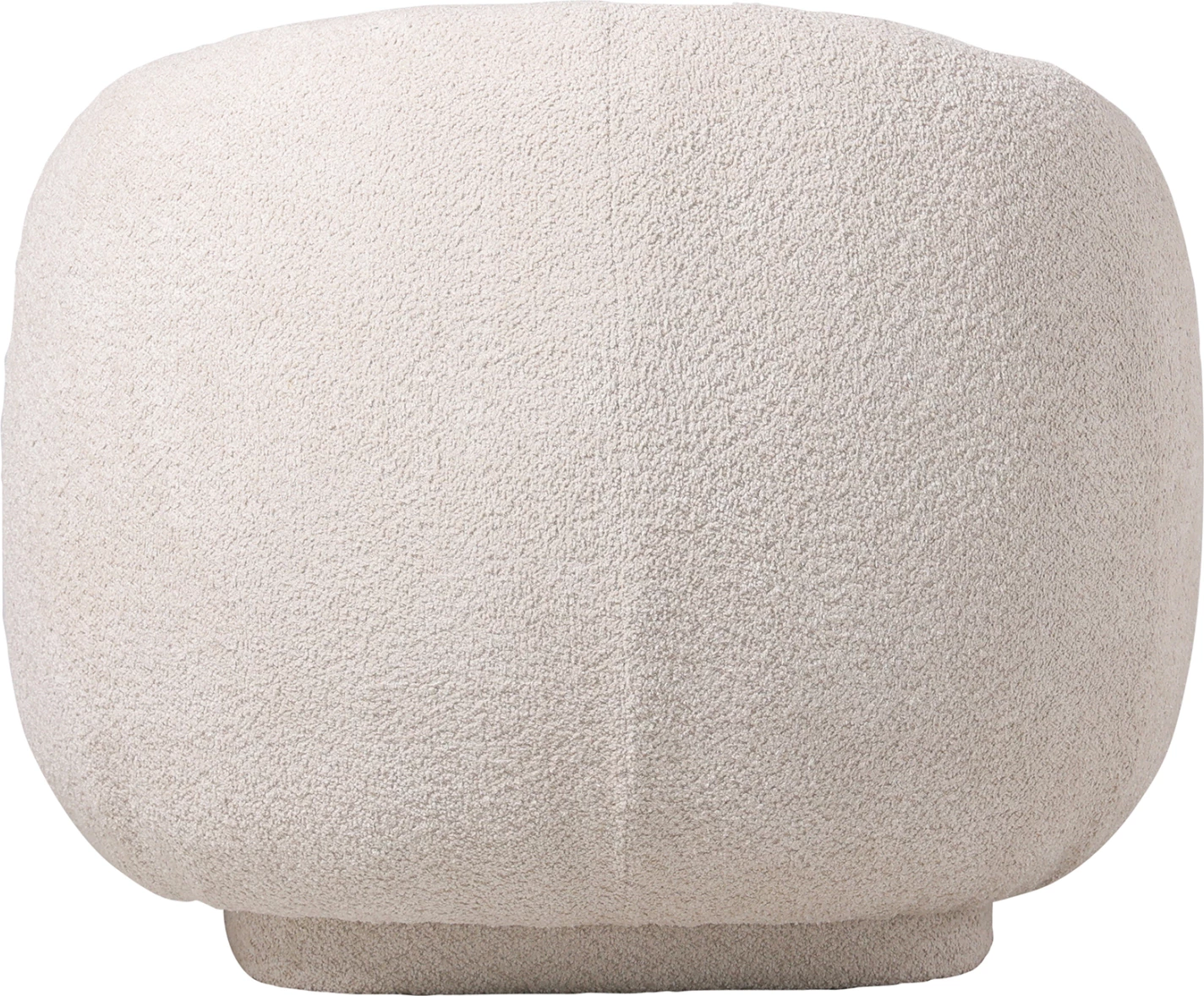 Fotel KARPEN FH9600.06, pëlhurë boucle ecru, 93x87x78H cm.