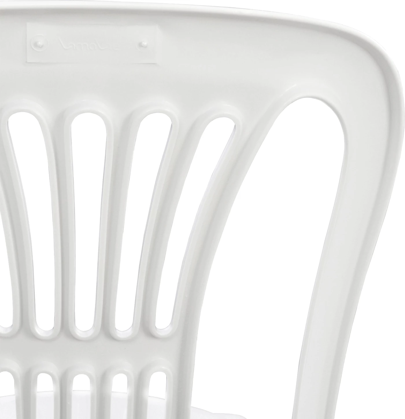 Karrige plastike Vienna e bardhë 303002010 44x50x87 cm