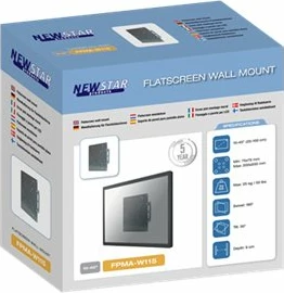 Mbajtës muri Neomounts FPMA-W115 për TV/monitor 10"-40", argjend