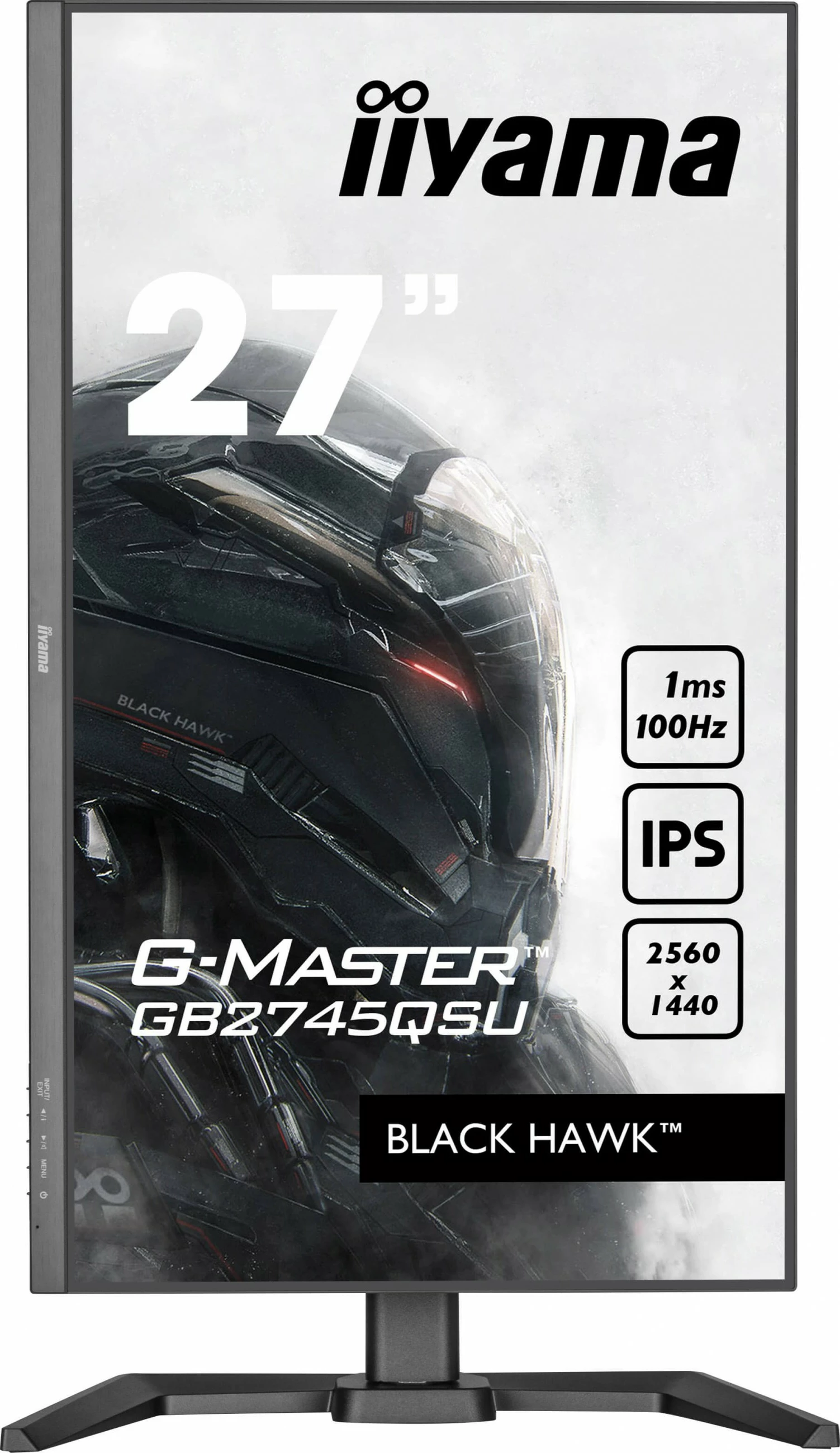 Monitor iiyama G-MASTER GB2745QSU-B2, 27", 2560 x 1440, 1ms, i zi
