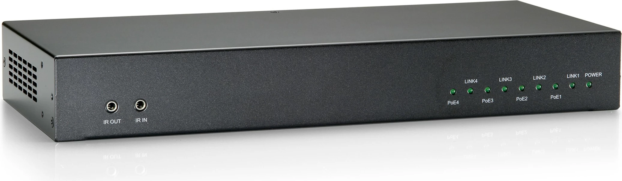 Transmetues HDMI LevelOne HVE-92, HDBaseT, 100m, 4 dalje, PoE, 3840 x 2160, i zi