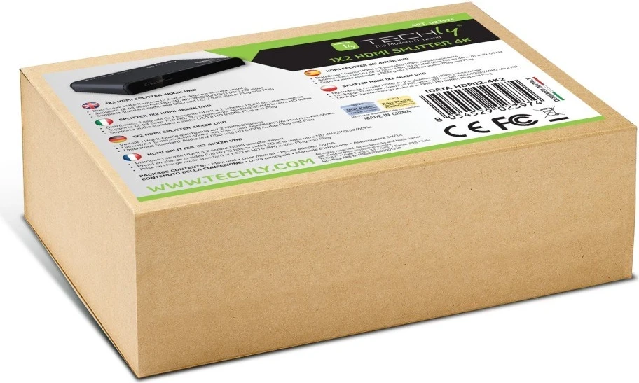 Ndasi HDMI Techly IDATA HDMI2-4K2, 2x HDMI