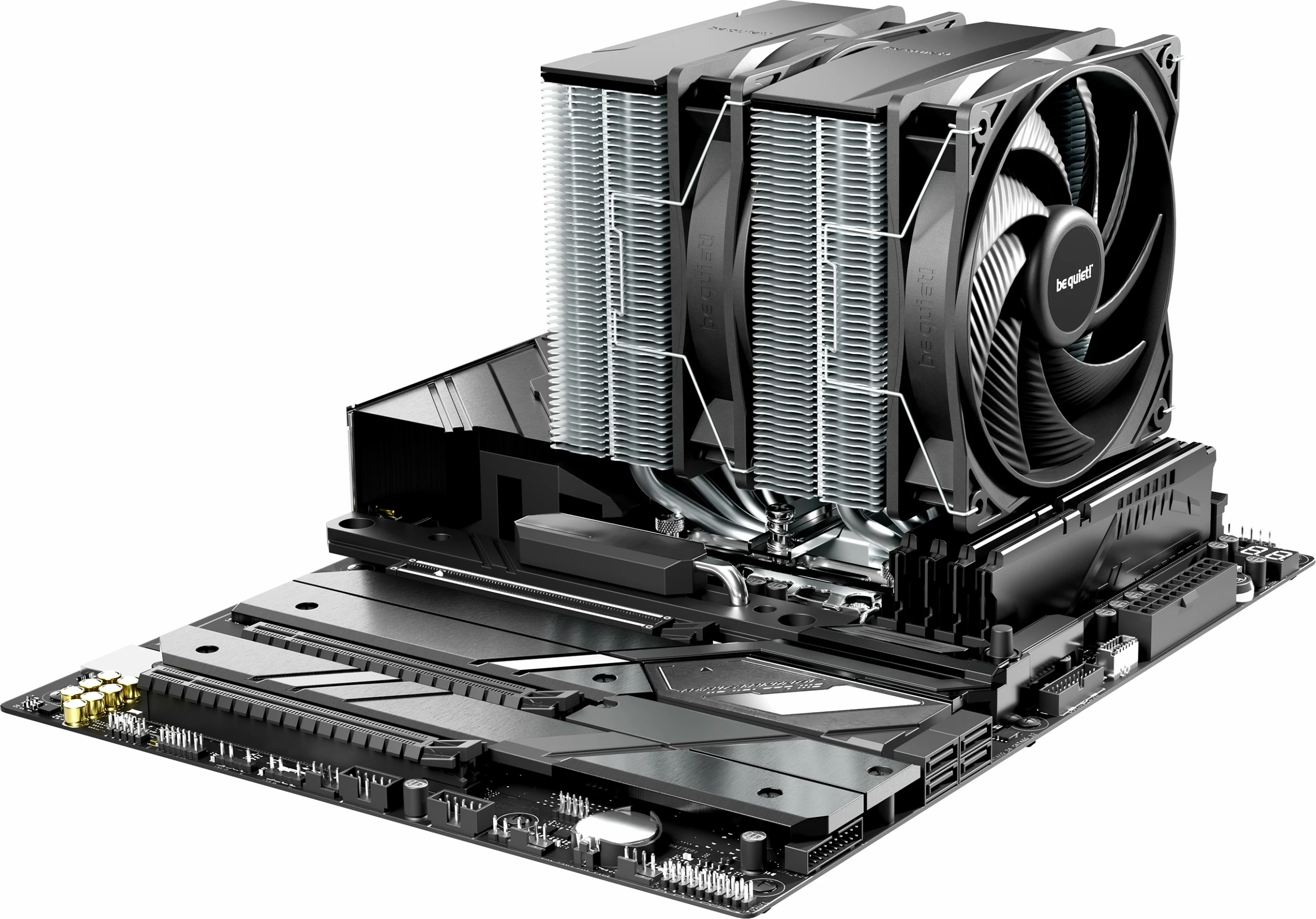 Ftohës ajri be quiet! Pure Rock Pro 3, 12 cm, 2000 RPM, Silver