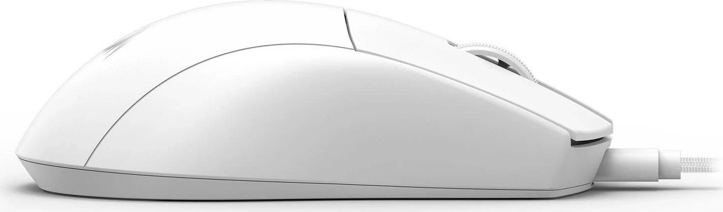 Maus Redragon M724W K1NG, laser, 12400 DPI, bardhë