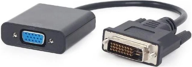 Adapter Gembird DVI-D/VGA 24M/15F, i zi
