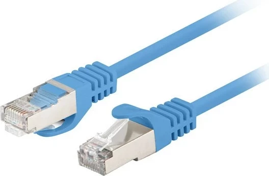 Kabllo rrjeti Lanberg PCF6-20CC-0050-B, Cat6, 0.5m, Blu
