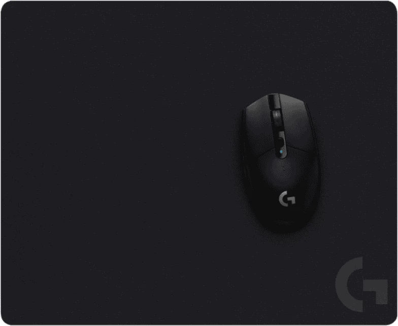 Mauspad, Logitech G240 943-000785, pëlhurë, e zezë