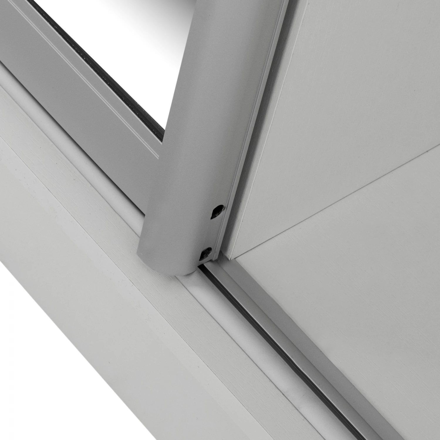 Mobilje për hyrje me dollap rrëshqitës dhe pasqyrë, DULCE, ngjyrë e bardhë, FH2424.03, 118x45x210 cm